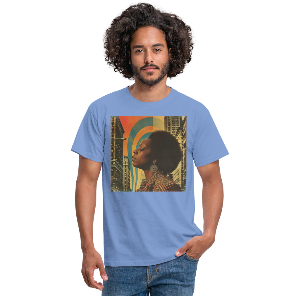 Jazz in the Moonlight, T-shirt herr - carolina blue