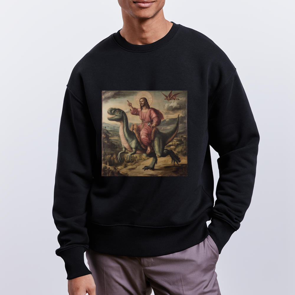 Ritten genom Tiden, Ekologisk oversizetröja RADDER unisex från Stanley/Stella - svart