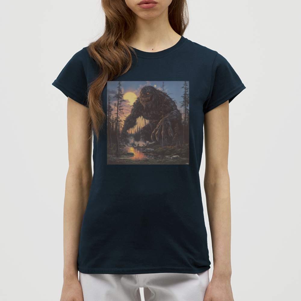 I Skuggorna av Värmland, T-shirt dam - marinblå