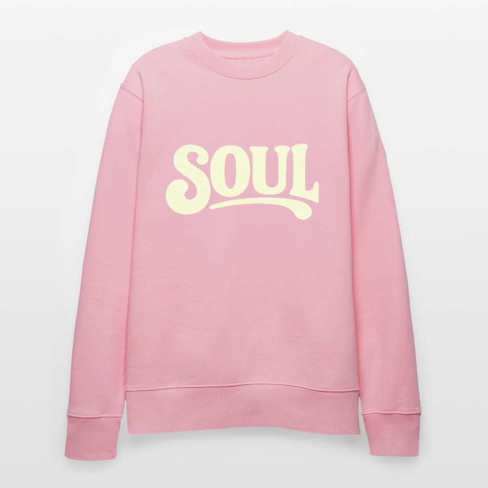 All About Soul, Ekologisk sweatshirt CHANGER unisex från Stanley/Stella - ljusrosa