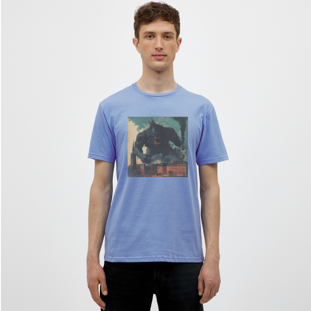 Helvetesstorm över Staden, T-shirt herr - carolina blue
