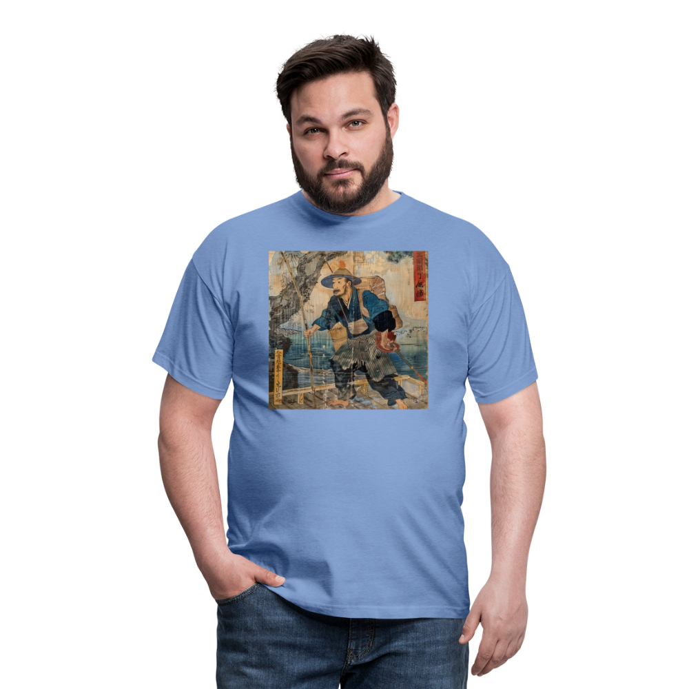 Fiskaren som bytte karriär, T-shirt herr - carolina blue