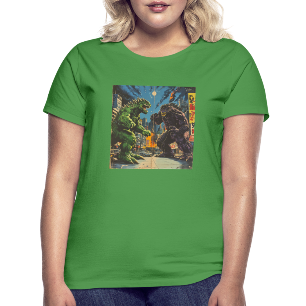 Kampen vid Solnedgången, T-shirt dam - kellygrön
