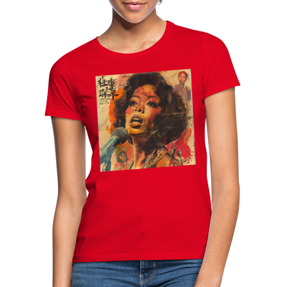 Soundtrack, Soul Undercover, T-shirt dam - röd