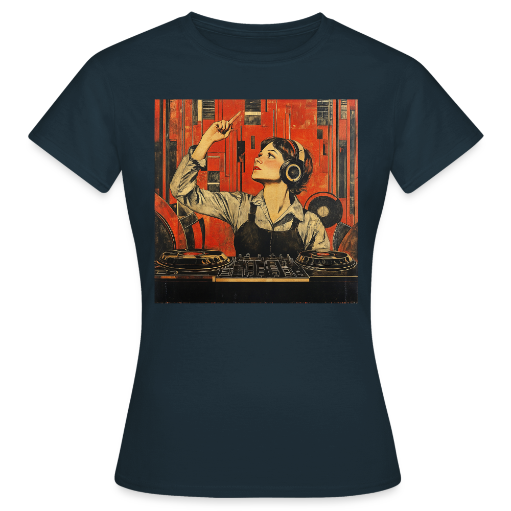 Revolutionens Rytm, T-shirt dam - marinblå