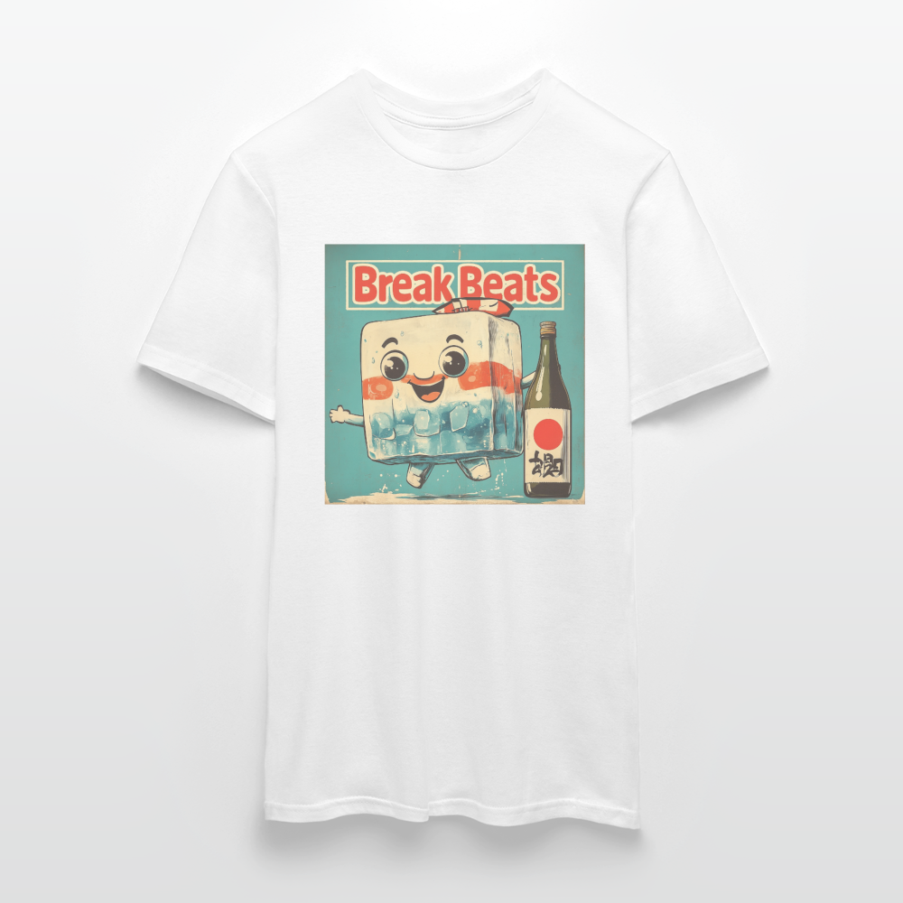 Nippon Break Beats, T-shirt herr - vit
