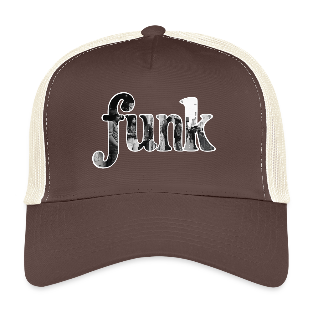 Funk Vibes, Trucker Cap - brun/beige