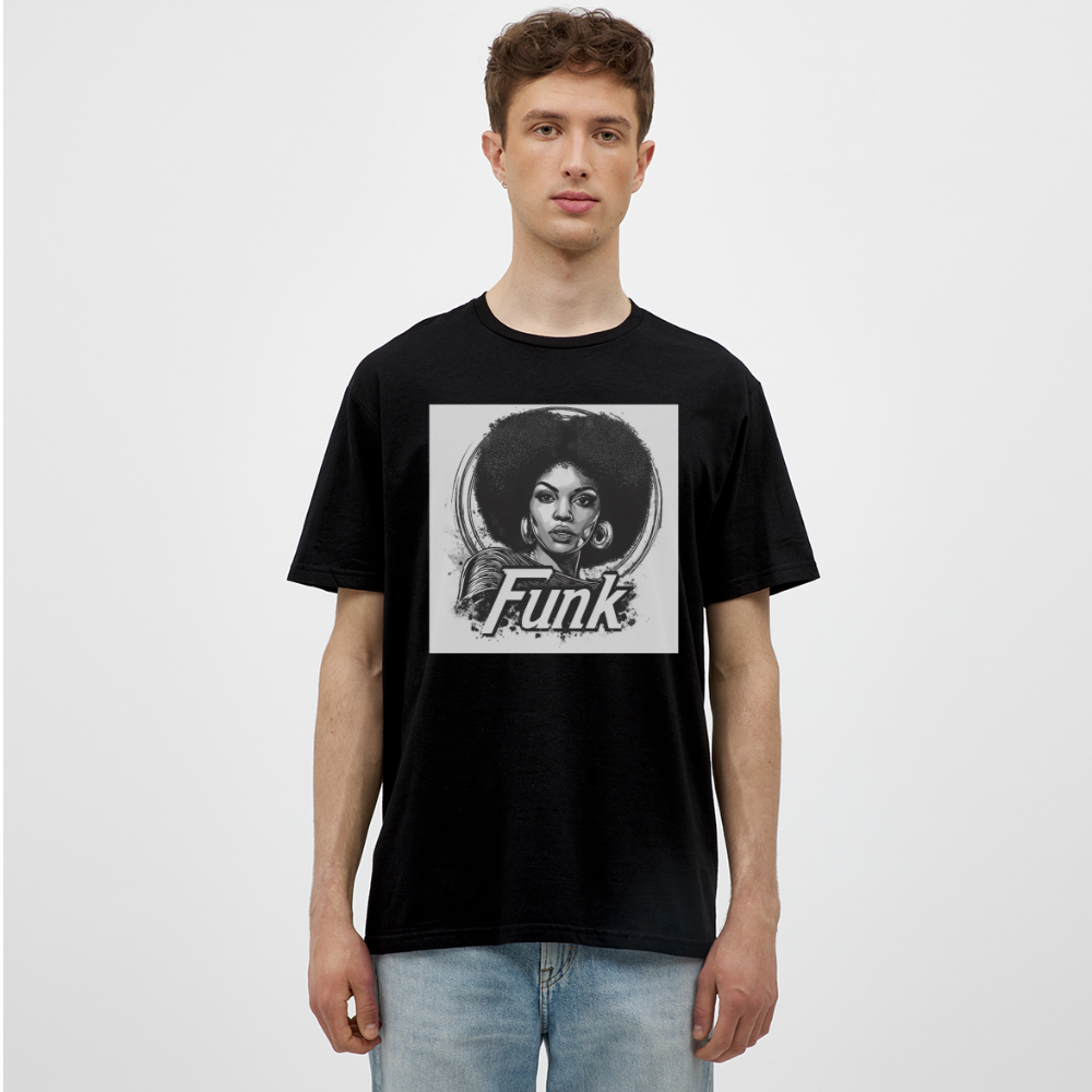 Funk Queen: Power in Motion, T-shirt herr - svart