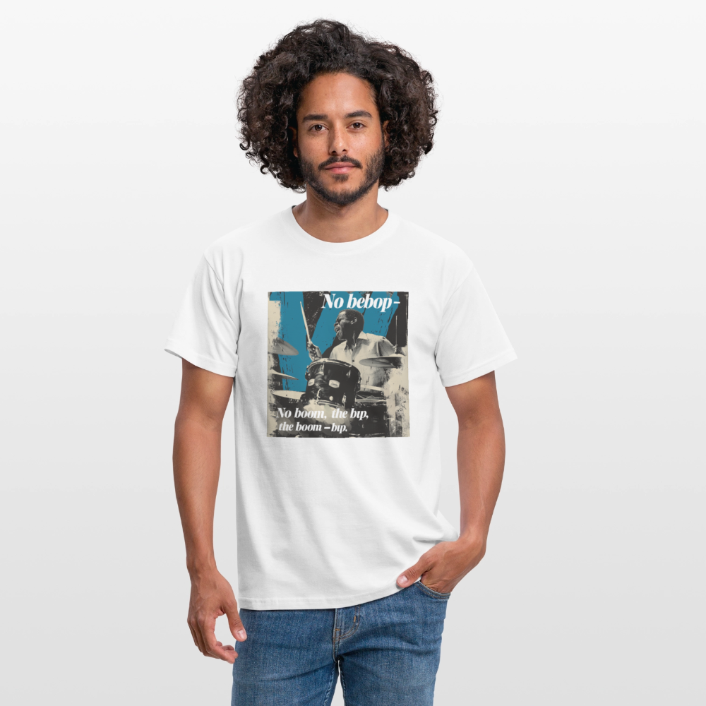 Push It Bebop, T-shirt unisex - vit