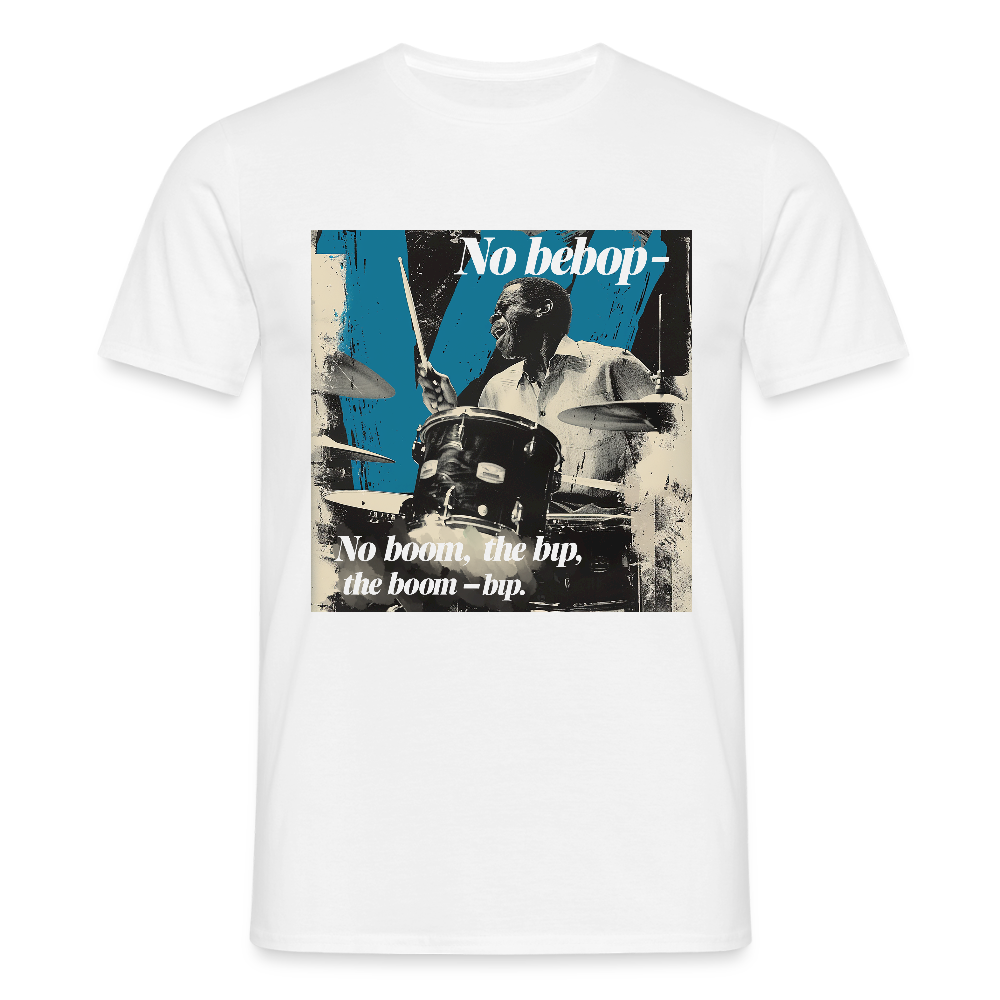 Push It Bebop, T-shirt unisex - vit