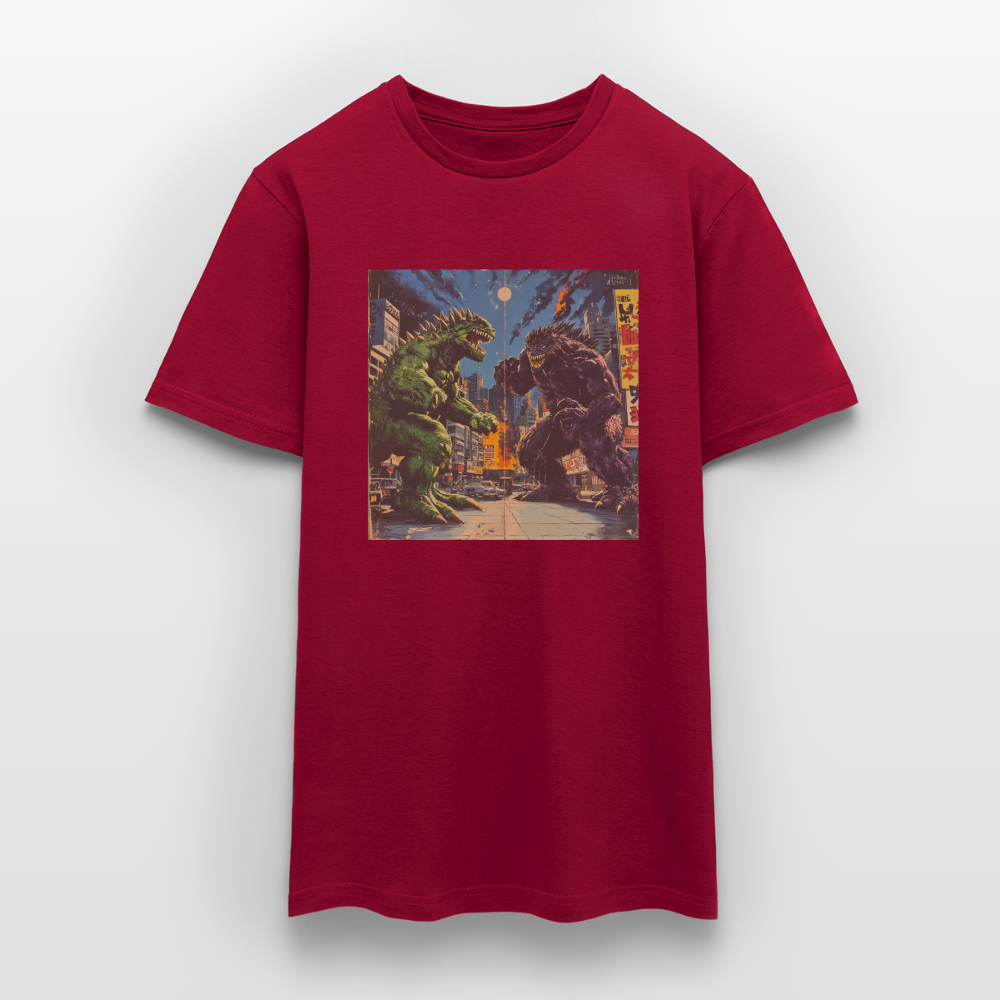 Kampen vid Solnedgången, T-shirt herr - tegelröd