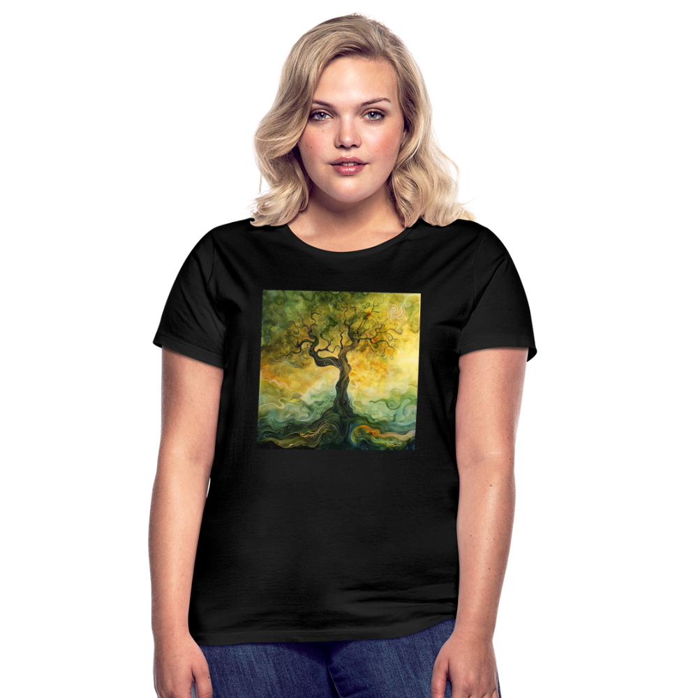 Trädets visdom, T-shirt dam - svart