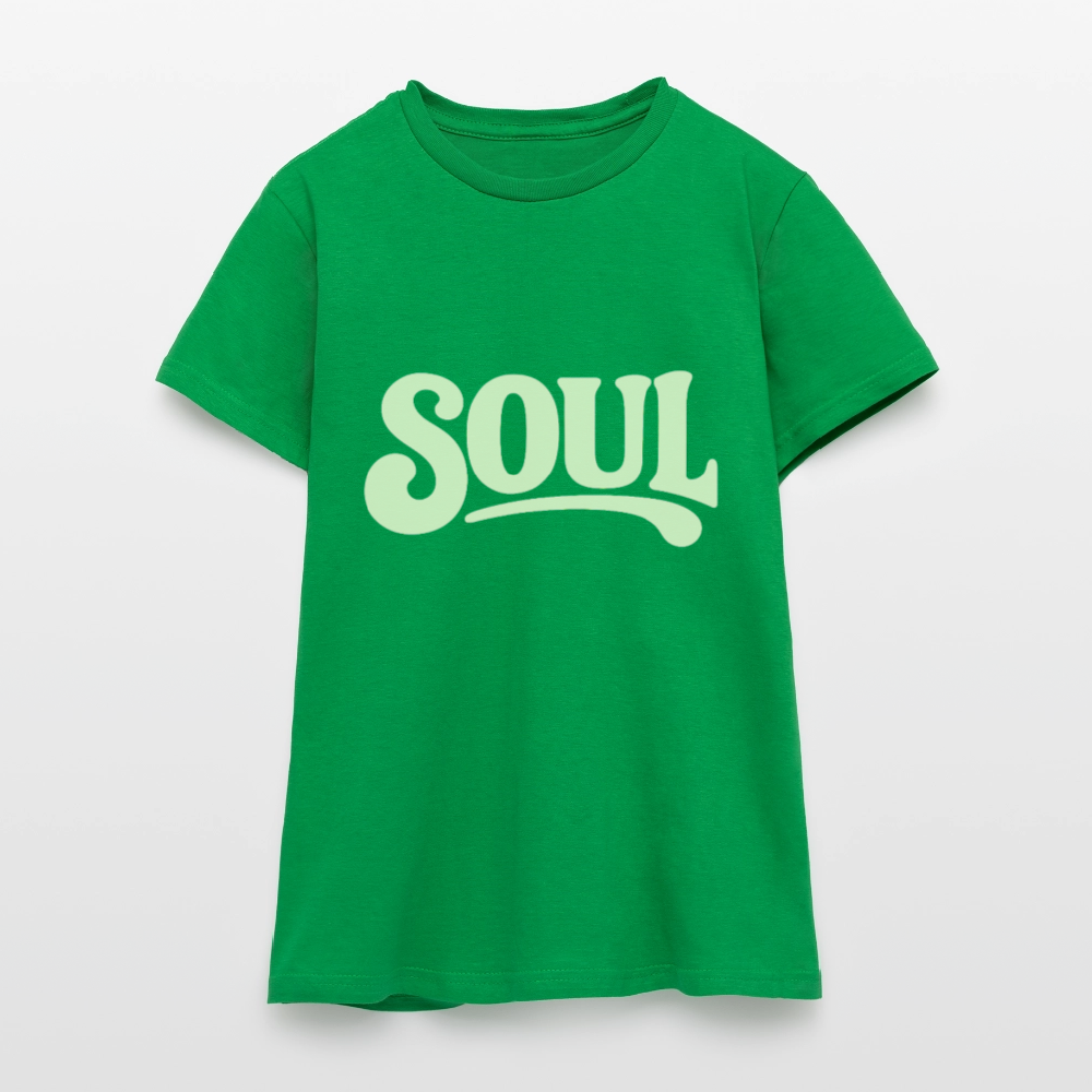 All About Soul, T-shirt dam - kellygrön