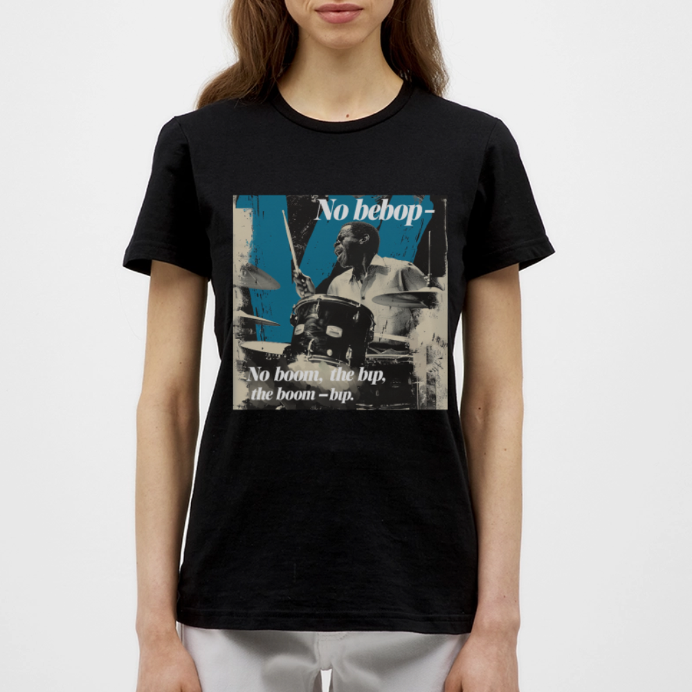 Push It Bebop, T-shirt dam - svart