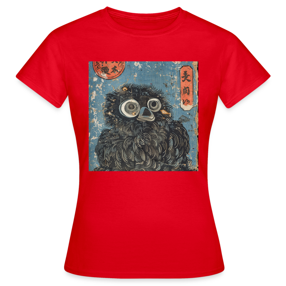 Denimiko, T-shirt dam - röd