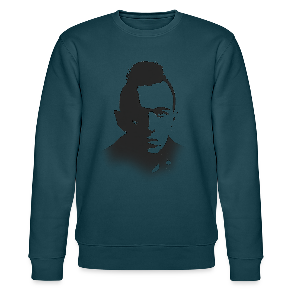 Stencil of Rebellion, Ekologisk sweatshirt CHANGER unisex från Stanley/Stella - mörk petrol