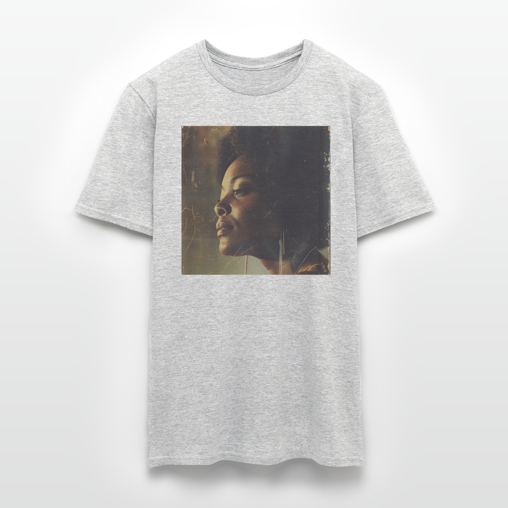Echoes of Blue, T-shirt herr - gråmelerad
