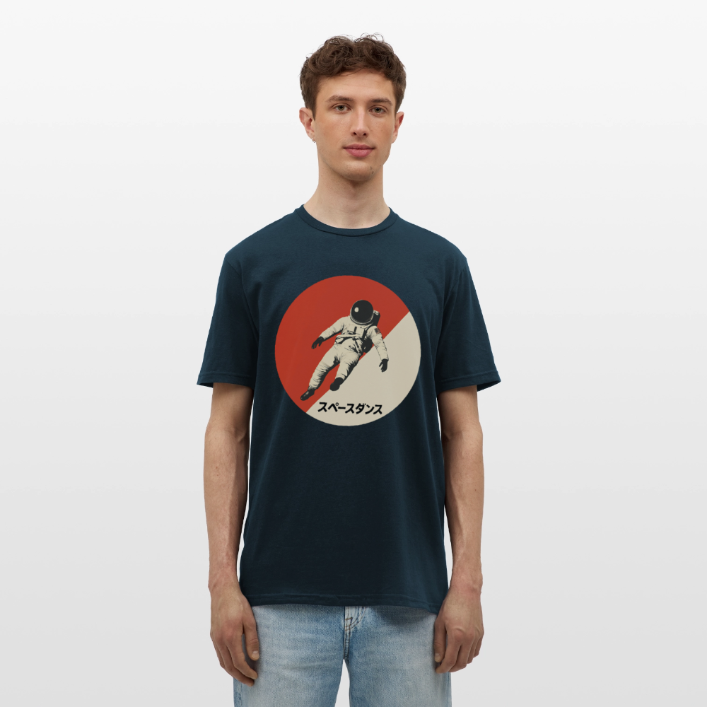 Space Dance, T-shirt unisex - marinblå