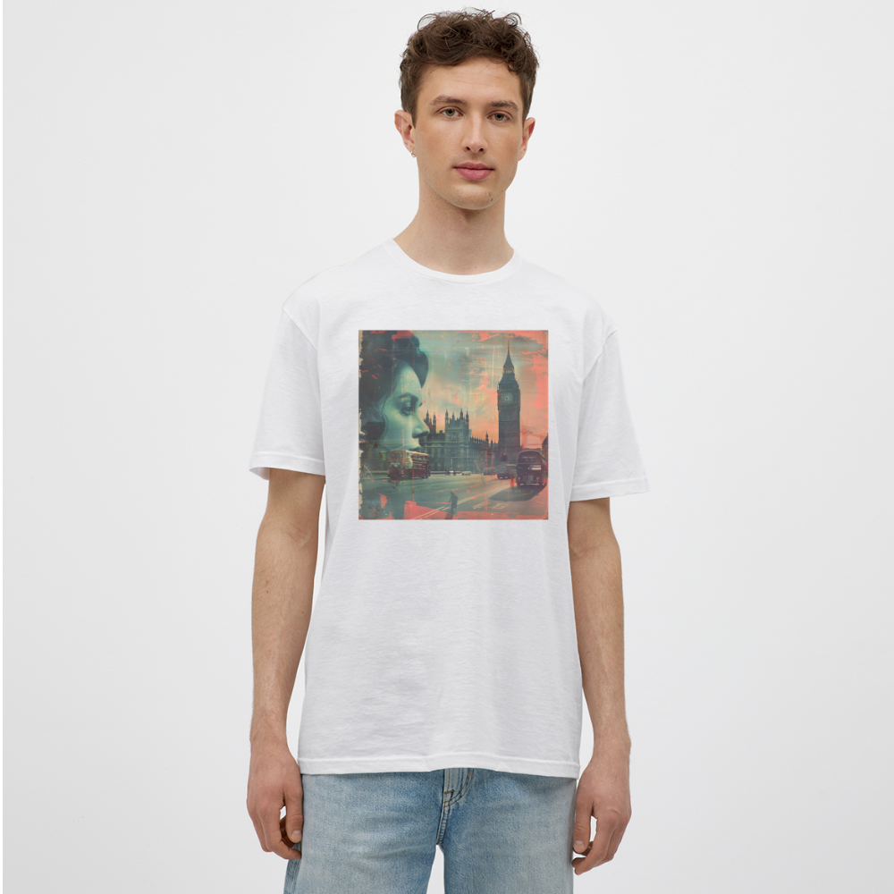 The Beat of London, T-shirt herr - vit