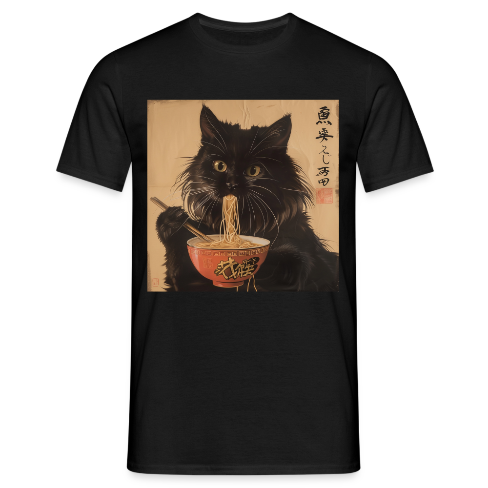 Kejsarens Katt och Ramens Hemlighet, T-shirt herr - svart
