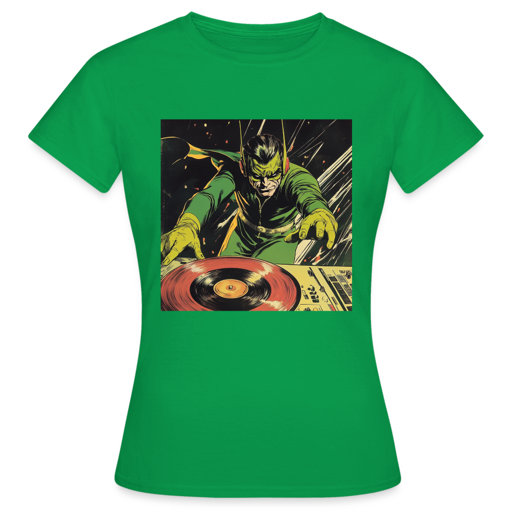 Vibe Venom, T-shirt dam - kellygrön