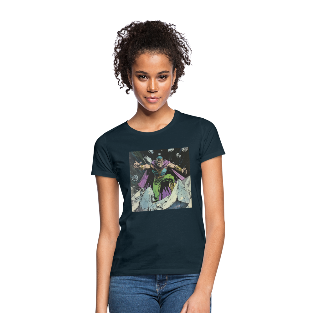 Granitus, T-shirt dam - marinblå