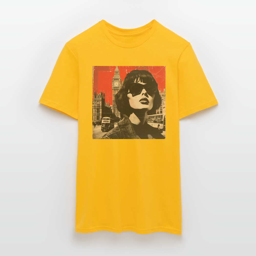 T-shirt herr - gul