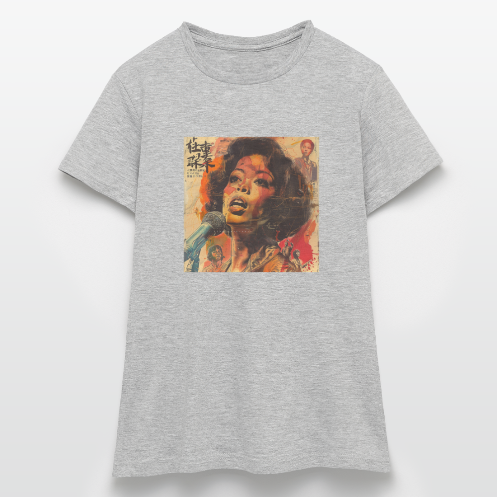Soundtrack, Soul Undercover, T-shirt dam - gråmelerad