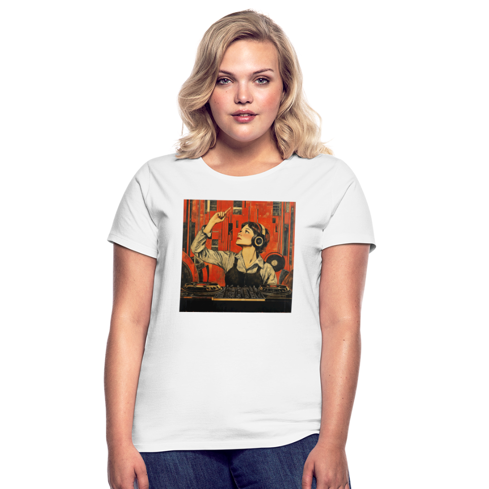 Revolutionens Rytm, T-shirt dam - vit