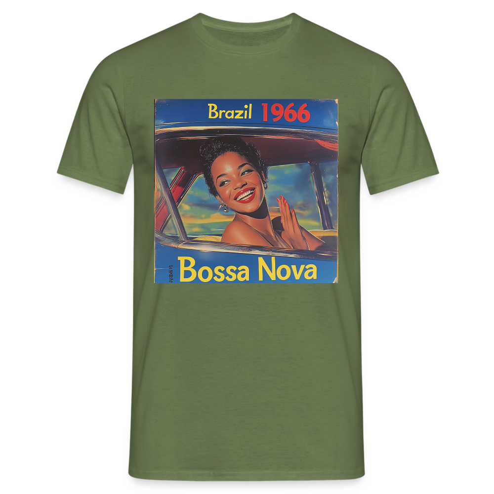 Isabela Costa, brazil 1966, T-shirt herr - Militärgrön