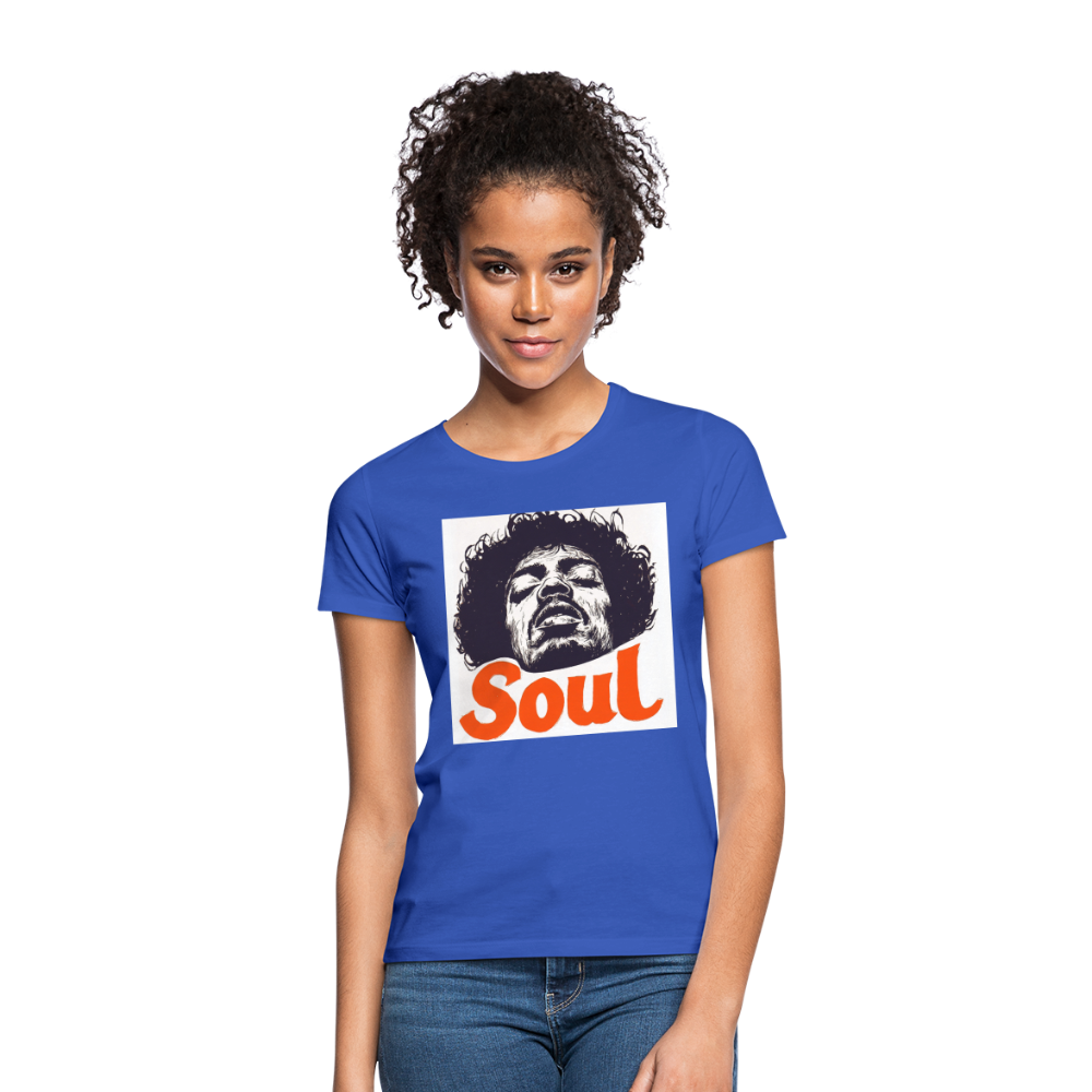 Soul, T-shirt dam - royalblå