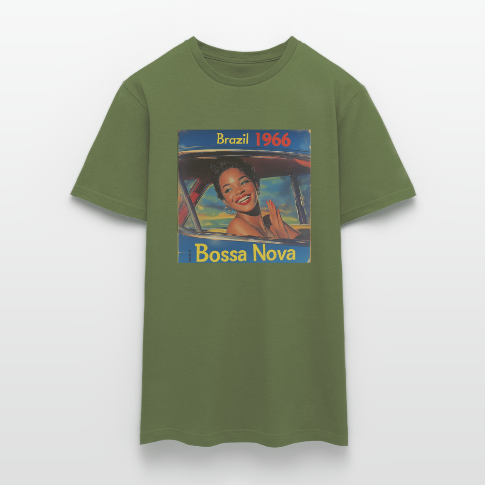 Isabela Costa, brazil 1966, T-shirt herr - Militärgrön