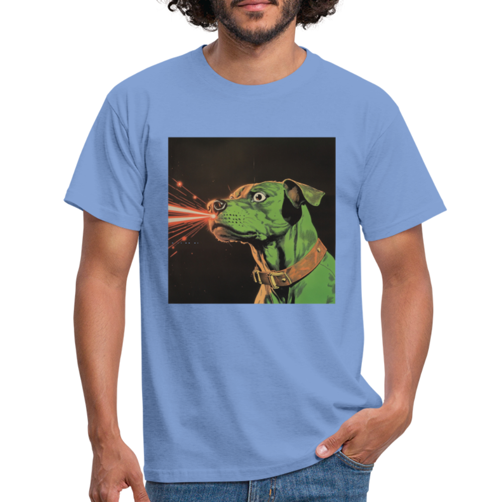 Strålhunden, T-shirt herr - carolina blue