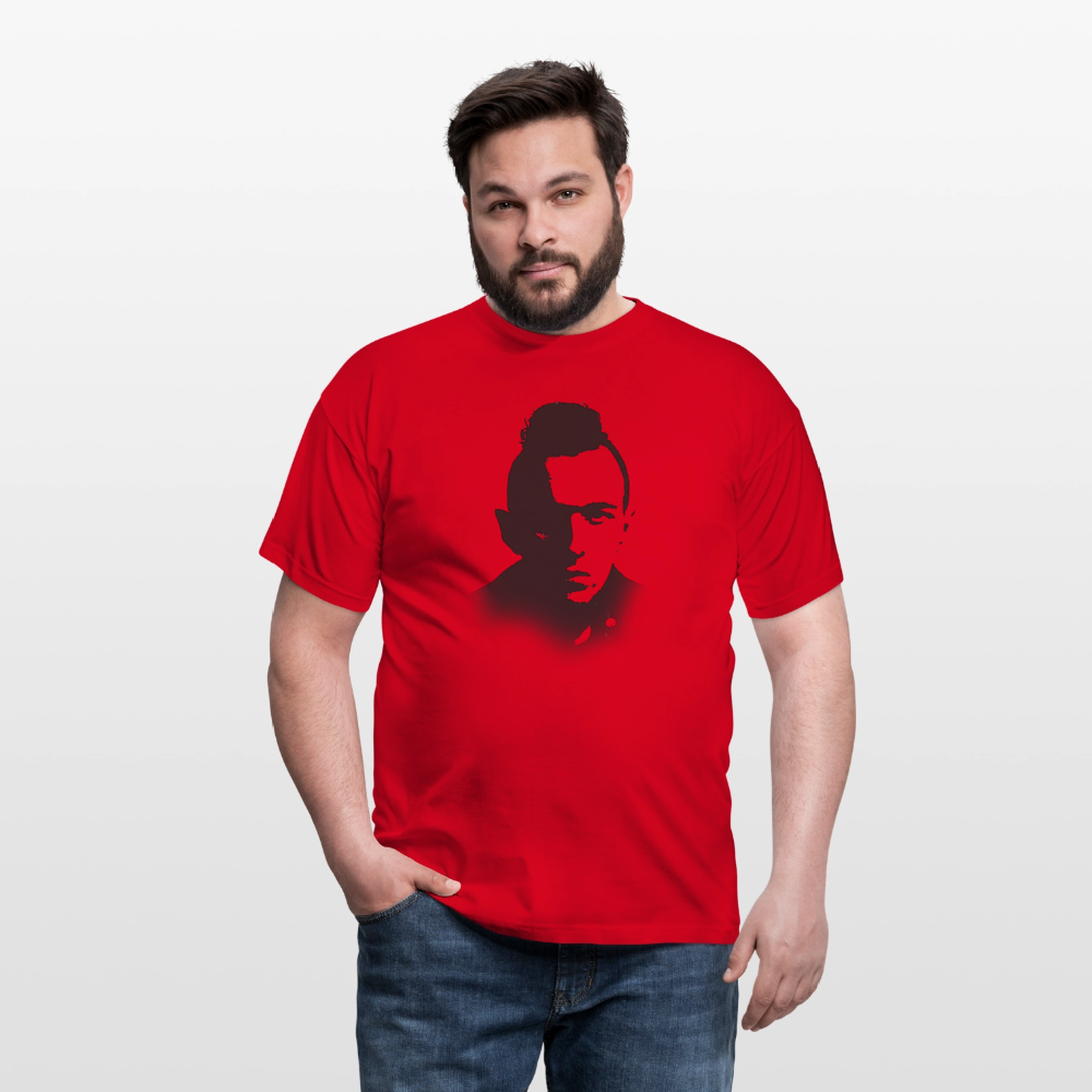 Stencil of Rebellion, T-shirt unisex - röd