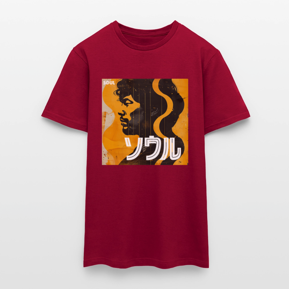 Nippon Grooves, T-shirt unisex - tegelröd