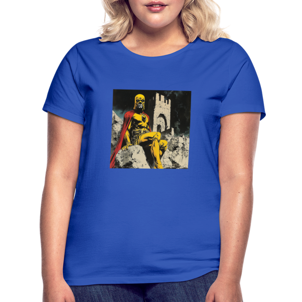 Orkalon, T-shirt dam - royalblå
