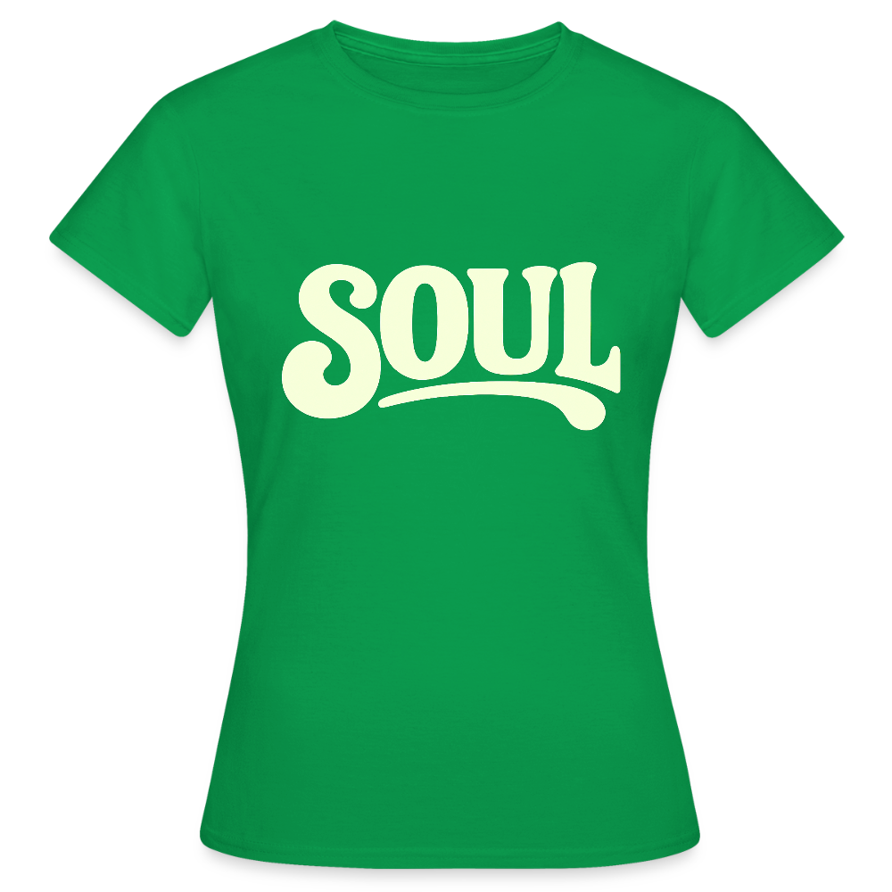 All About Soul, T-shirt dam - kellygrön