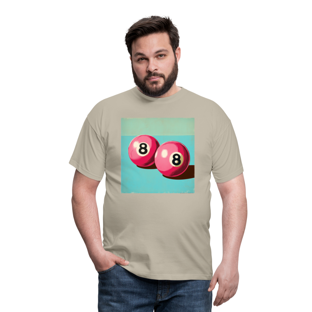 Rosa Rivaler, T-shirt herr - sandbeige