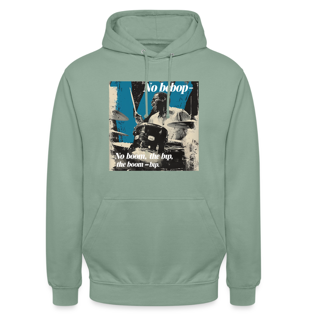 Push It Bebop, Luvtröja unisex - grågrön