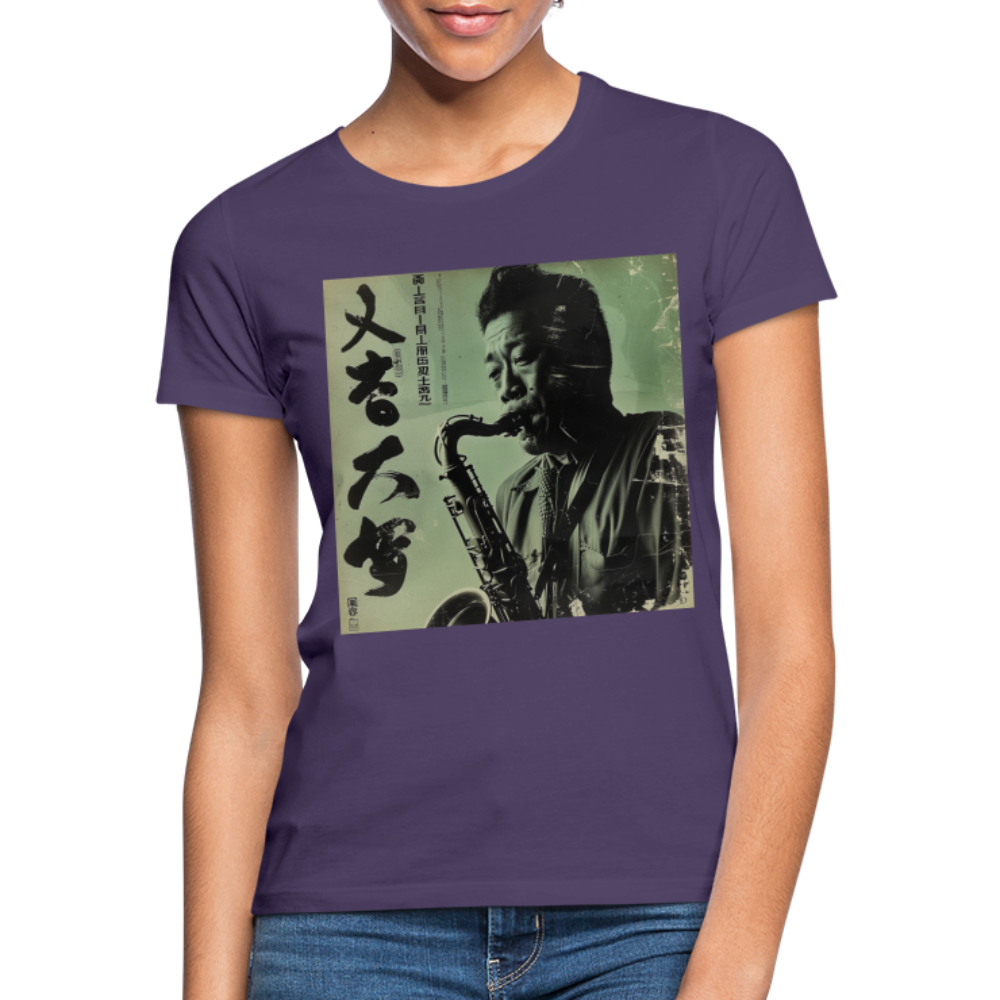 Live Mount Fuji Jazzcafé , T-shirt dam - mörklila
