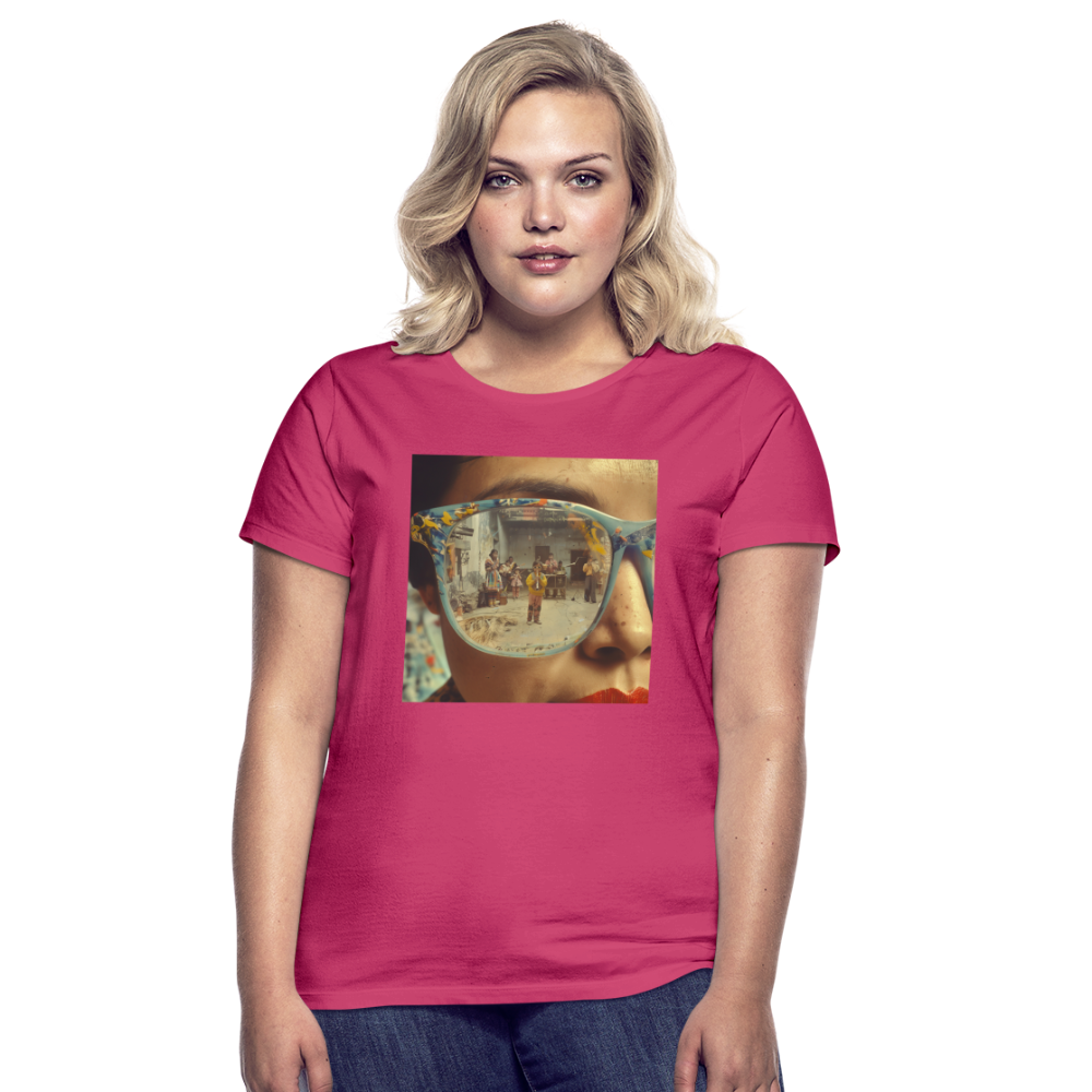 Reflektioner av Anderna, T-shirt dam - azalea