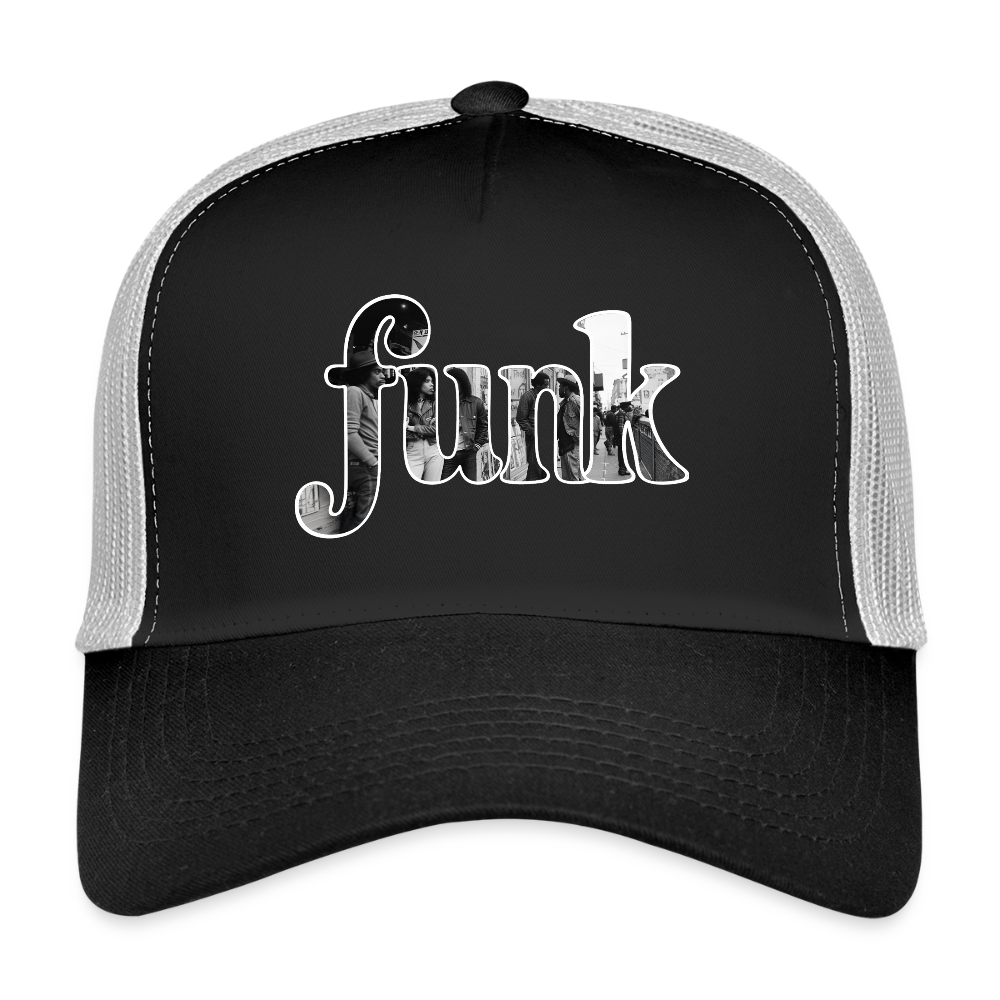 Funk Vibes, Trucker Cap - svart/stengrå