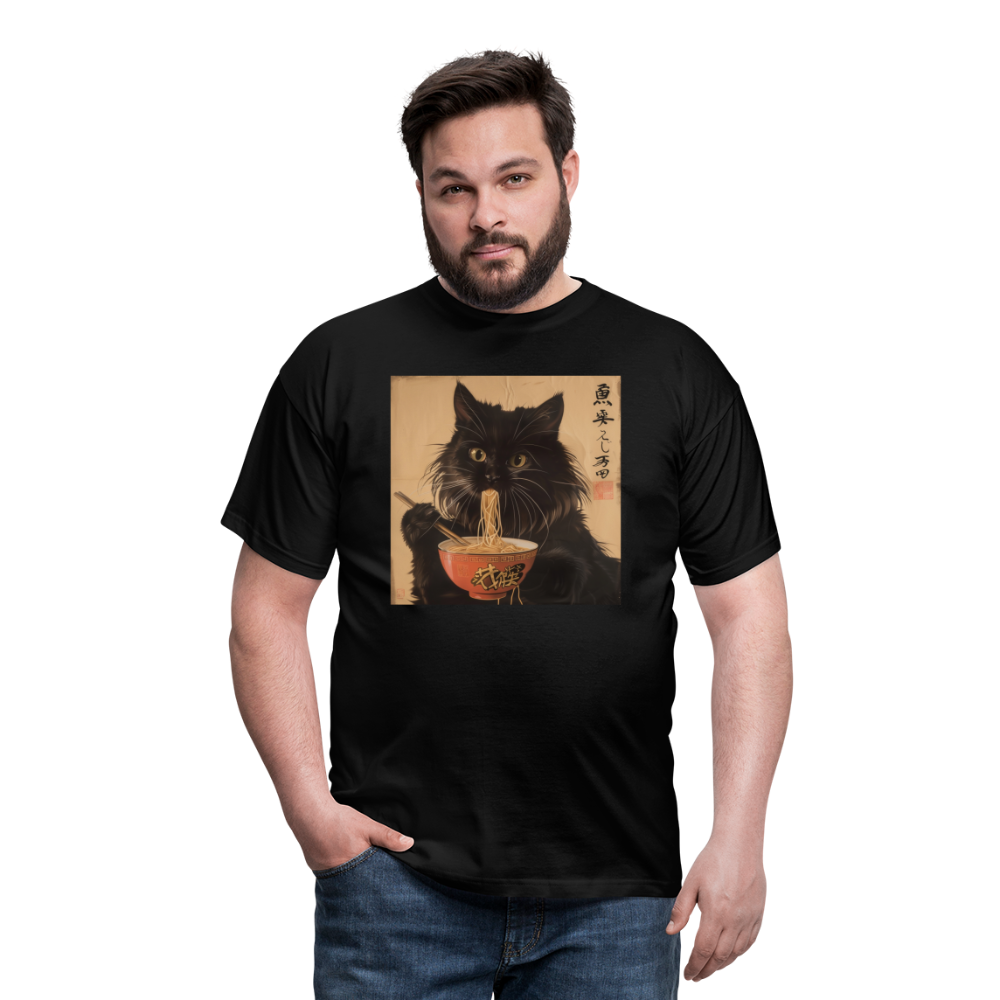 Kejsarens Katt och Ramens Hemlighet, T-shirt herr - svart