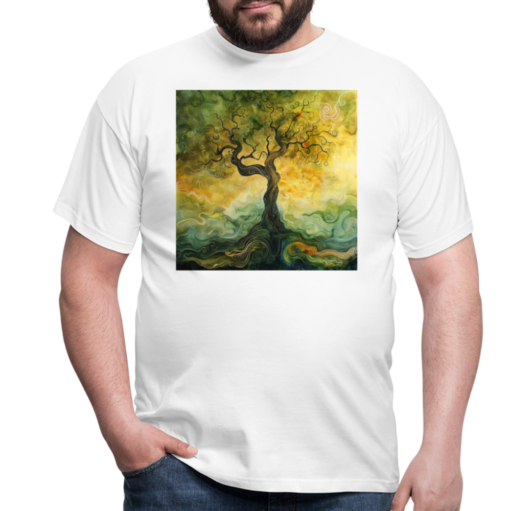 Trädets visdom, T-shirt herr - vit