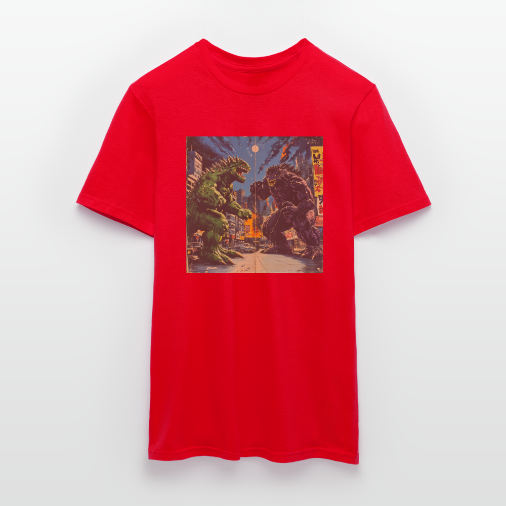 Kampen vid Solnedgången, T-shirt herr - röd