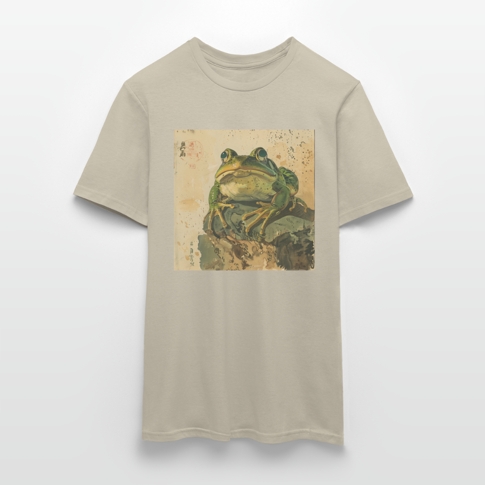 Grodan i Skymningen, T-shirt herr - sandbeige