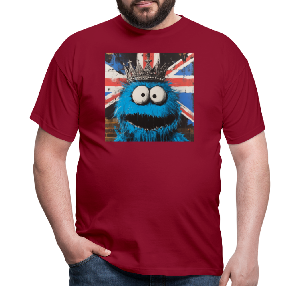 Monsters & Monarchs, T-shirt herr - tegelröd