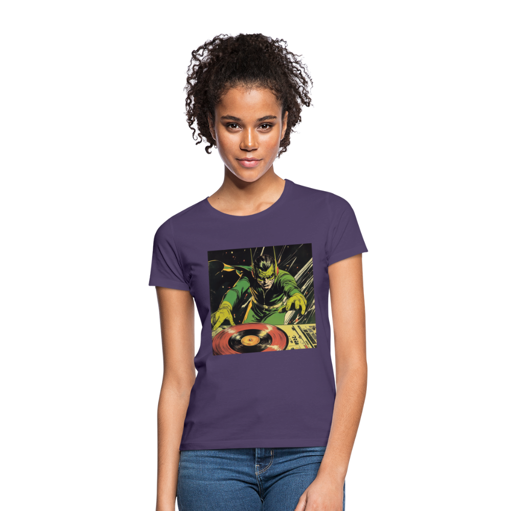 Vibe Venom, T-shirt dam - mörklila