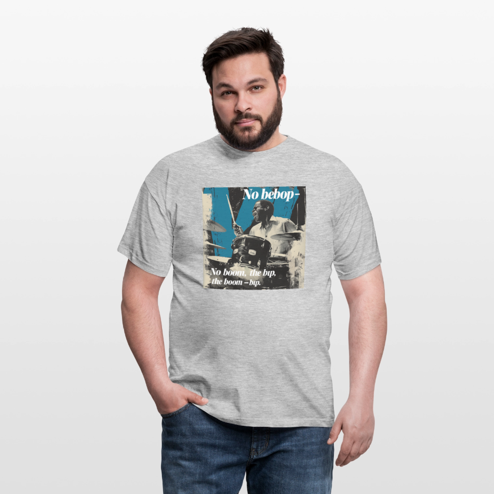 Push It Bebop, T-shirt unisex - gråmelerad