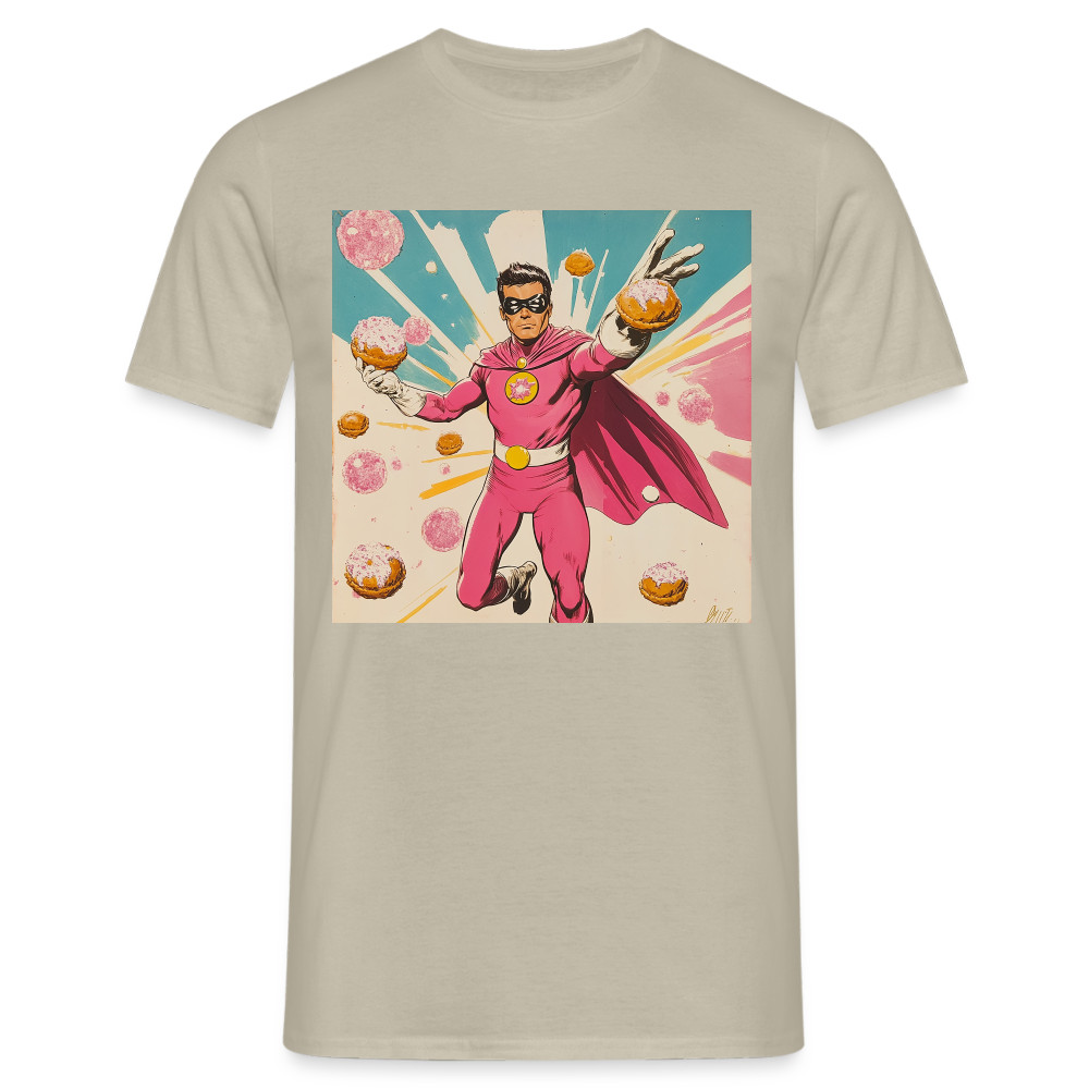 Frosting-Fury, T-shirt herr - sandbeige